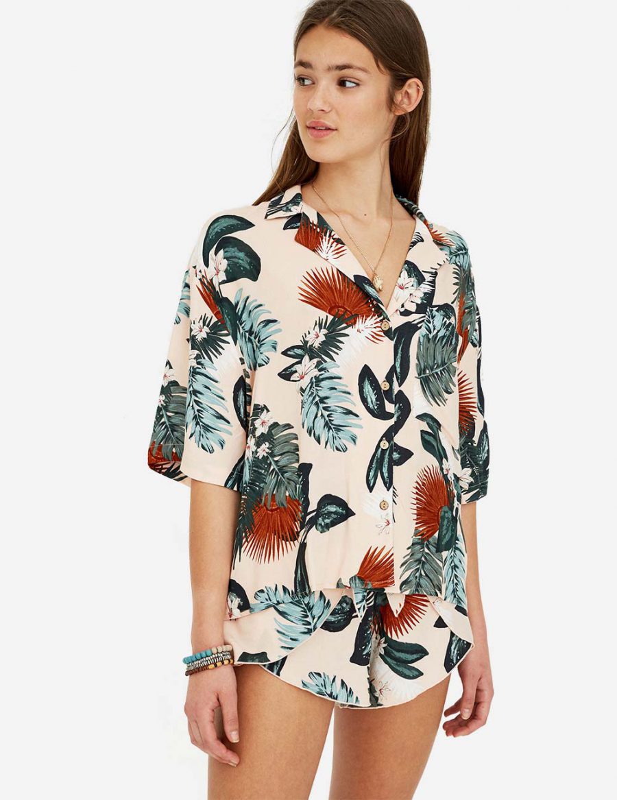 Tropical Print Shirt