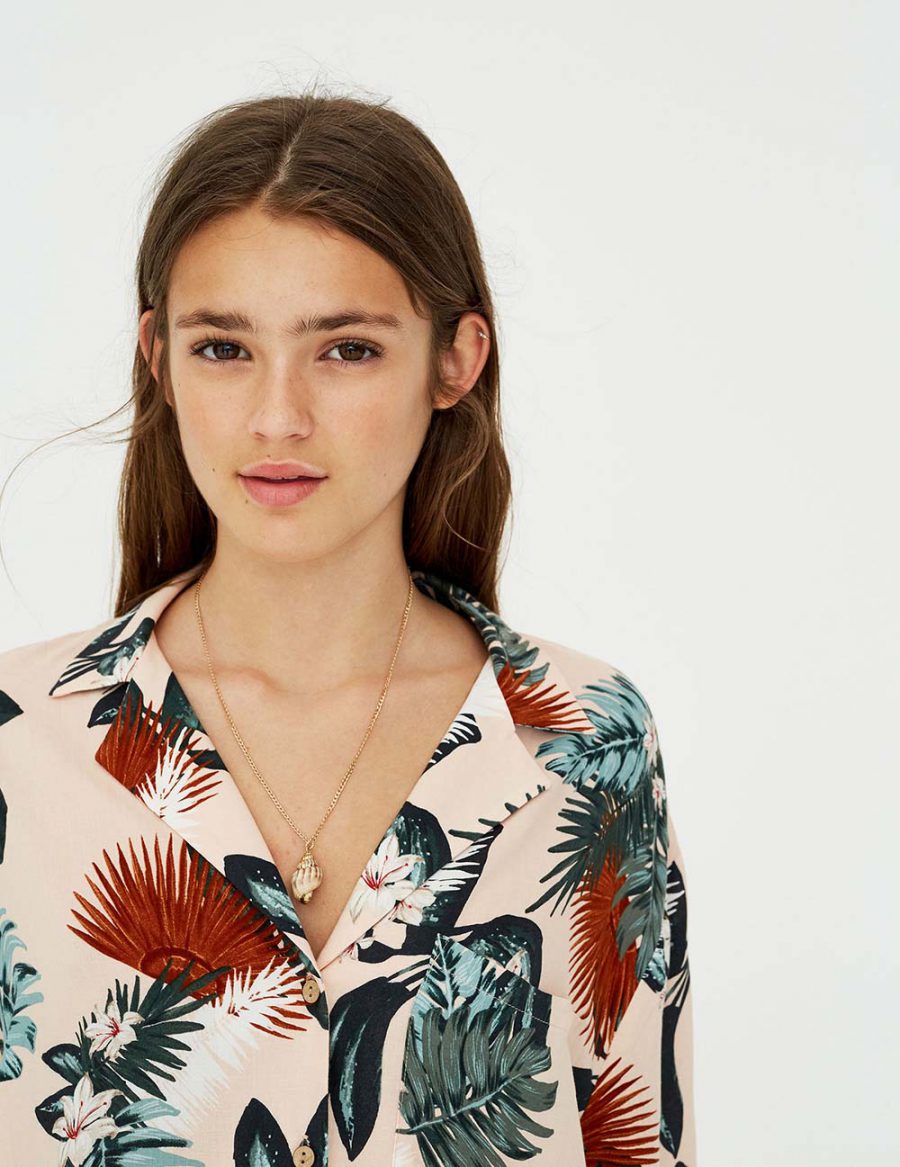 Tropical Print Shirt